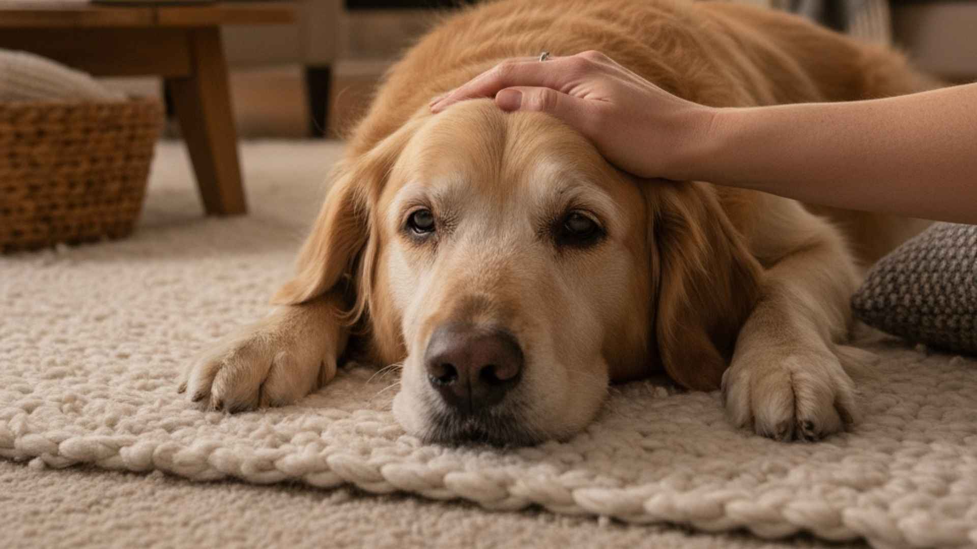 perrito decaído